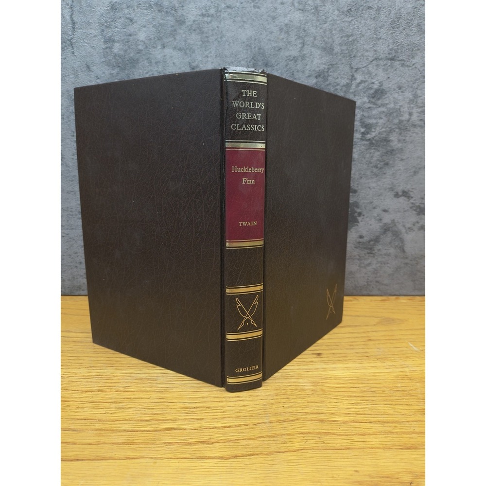 The‎ Worlds Great Classics - Hardcover Huckleberry Finn- Twain